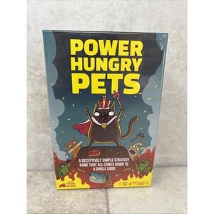 ✨️  SEALED: Power Hungry Pets Game EXPLODING KITTENS Try To Outsmart Each Other